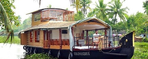 Houseboat cruise in the backwaters